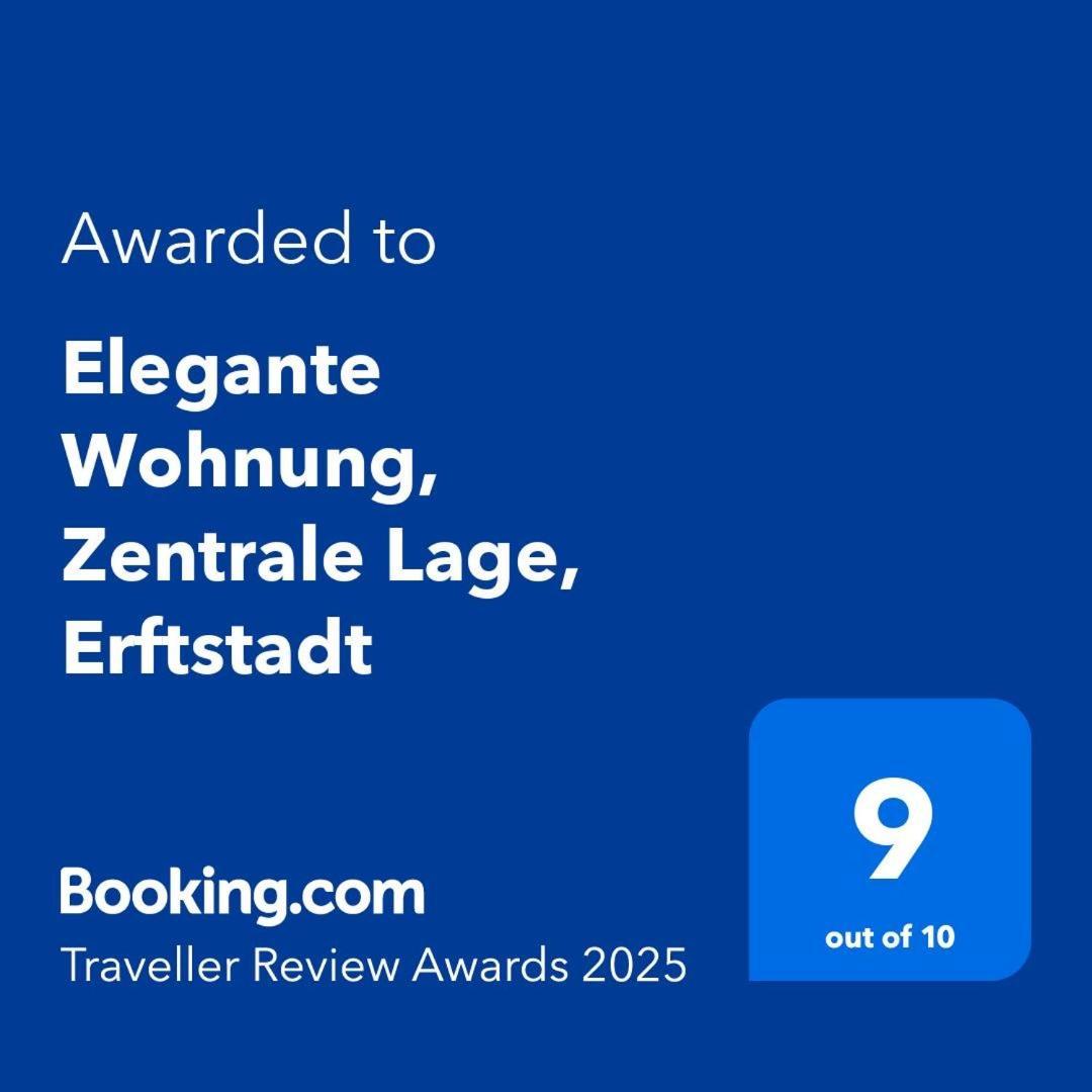 Elegante Apartment In Erftstadt Mit Balkon, Zentral, Bahnhof Nah, Phantasialand Bruehl Bei Cologne Екстериор снимка